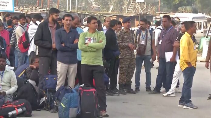 J-K: Another batch of pilgrims embark for Amarnath Yatra under tight security measures