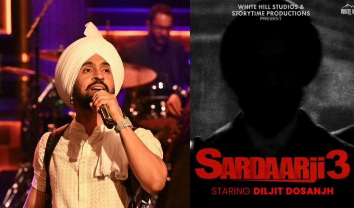 Diljit Dosanjh announces release date for 'Sardaar Ji 3'