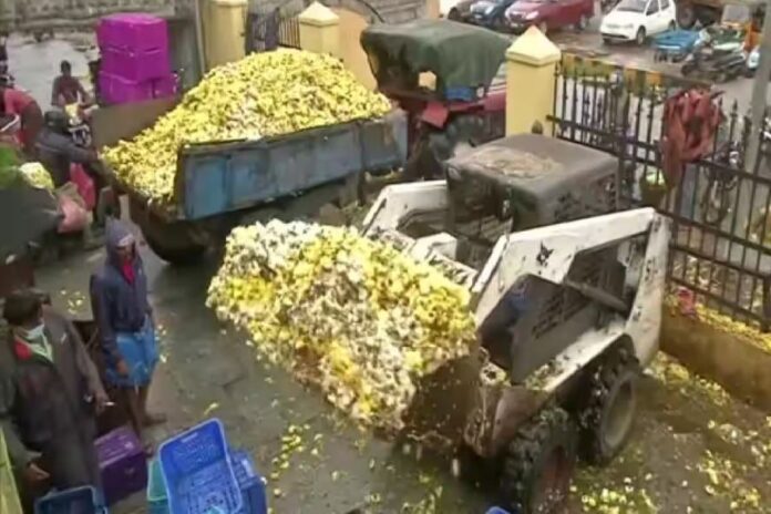 Floral waste boosting circular economy in India