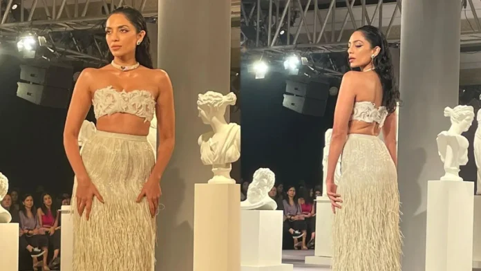 India Couture Week: Sobhita Dhulipala makes heads turn in stylish ensemble designed by Rimzim Dadu