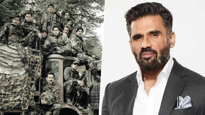 On Kargil Vijay Diwas, Suniel Shetty recalls the thrill of working in 'LOC: Kargil'