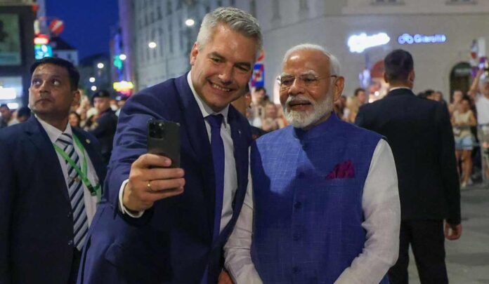 Historic connection has benefitted Austria and India: PM Modi