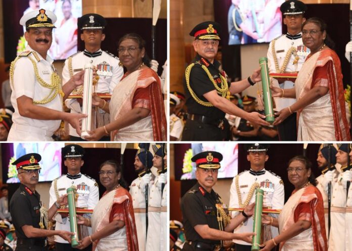 President Murmu Confers 94 Distinguished Service Decorations