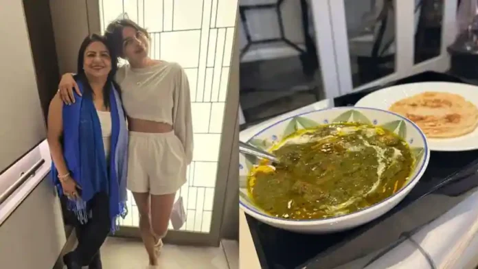 Priyanka Chopra Enjoys Home-Cooked Meal By Mom Madhu Chopra