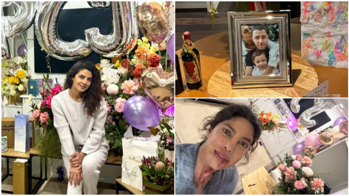 Priyanka shares glimpse from her 'working birthday', thanks her husband Nick Jonas