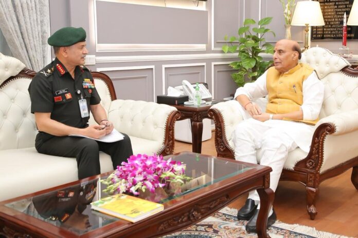 Indian Army Chief Speaks To Defence Minister; Apprises Him Of Ground Situation In Doda