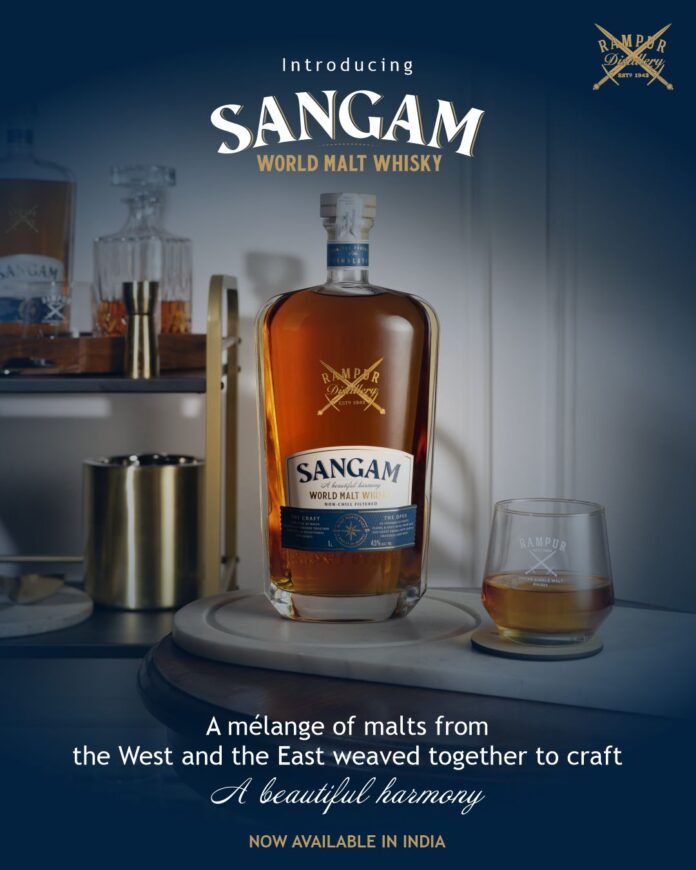 Radico’s Sangam World Malt Whisky Makes Its Grand Entry To The Indian Shores