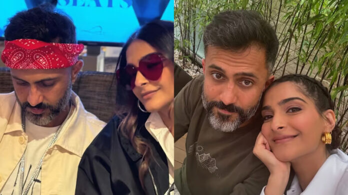 Vayu, me lucky to have you as guiding light: Sonam Kapoor wishes hubby Anand Ahuja on birthday