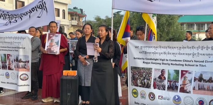 Tibetans In-Exile Condemn China's Policies, Hold Candlelight Vigil