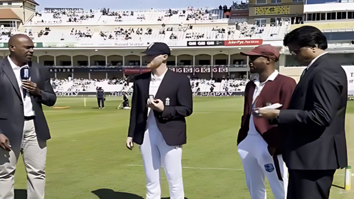 2nd Test: West Indies win toss, opt to field against England