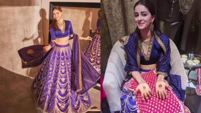 'Anant's Brigade': Ananya Panday Flaunts Customized Outfit For Anant-Radhika Wedding