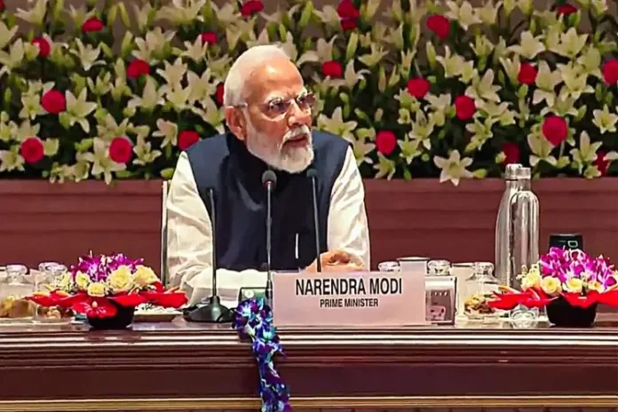 PM Narendra Modi Emphasises Transformative Opportunities At 9th NITI Aayog Governing Council Meeting