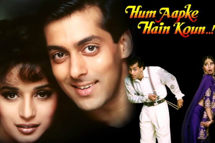 30 years of Hum Aapke Hain Koun: Anupam Kher shares throwback pics with Salman, Madhuri