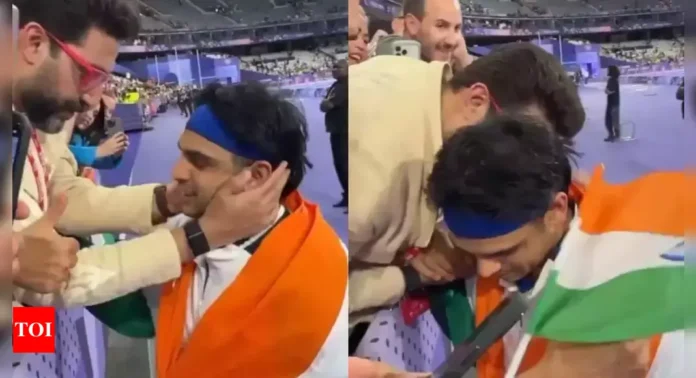 Abhishek Bachchan drops video from Paris Olympics, calls Neeraj Chopra's win 