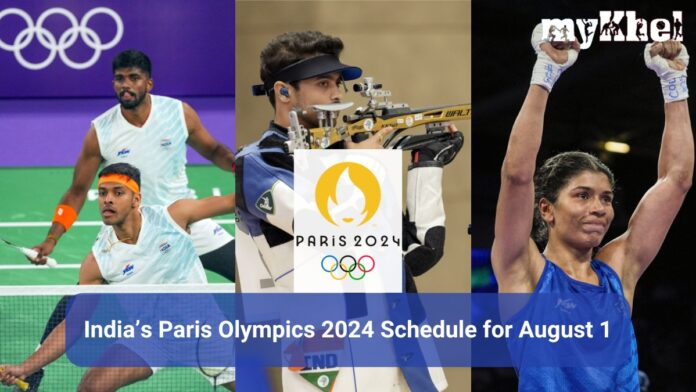 Badminton, Shooting, Hockey, Archery - Here is India's action-packed schedule for Day 7 of Paris Olympics