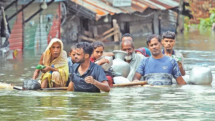 Bangladesh Floods: 18 Million People Affected, 1.2 Million Families Trapped