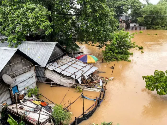 Flood situation in Bangladesh not due to release of waters from Indian dam on Gumti River: MEA