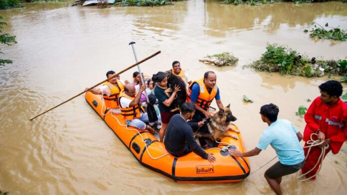 Tripura floods: NDRF evacuates 125 people; IAF air-drops over 4000 food packets in affected areas