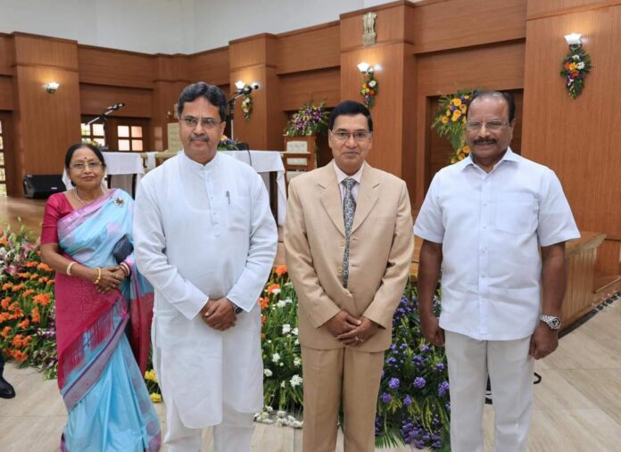 Retd Judge Bibhas Kanti Kilikdar Takes Oath As Tripura Lokayukta