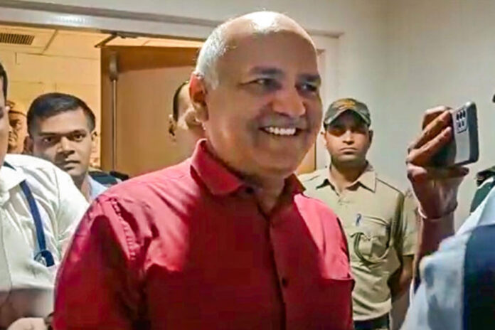 Supreme Court grants bail to AAP leader Manish Sisodia in Excise Policy case