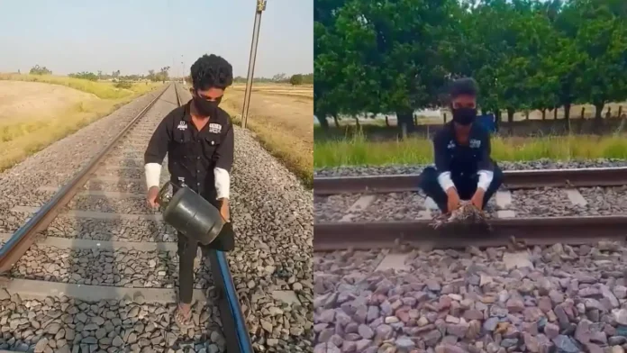 Railway Protection Force Arrests YouTuber For Dangerous Railway Track Stunt