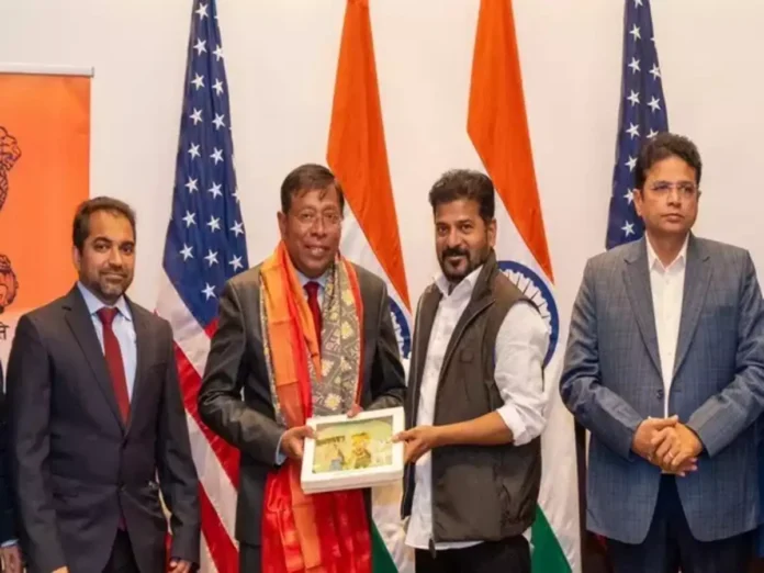 Telangana CM Secures Over Rs 31,500 Cr Plans In US Tour, Leaves For South Korea