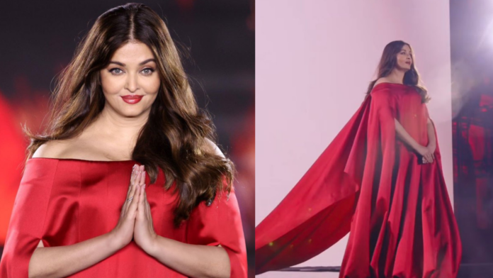 Aishwarya Rai Bachchan paints Paris red in striking dress, greets French audience with 'Namaste'