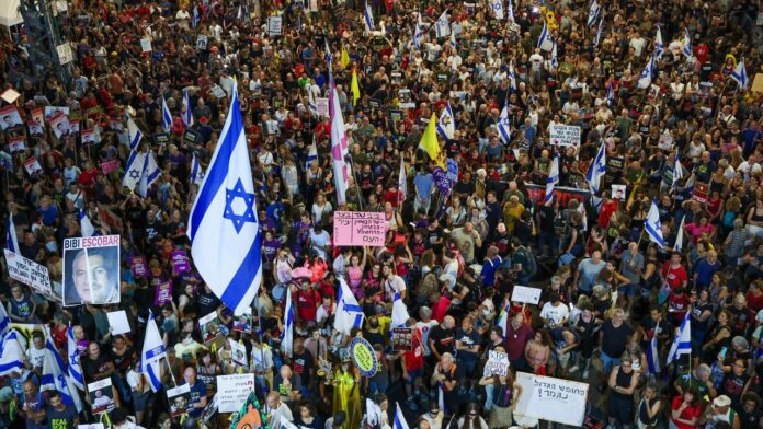 Israel: Angry Protestors Demand Ceasefire Deal After Six More Captives Killed In Gaza