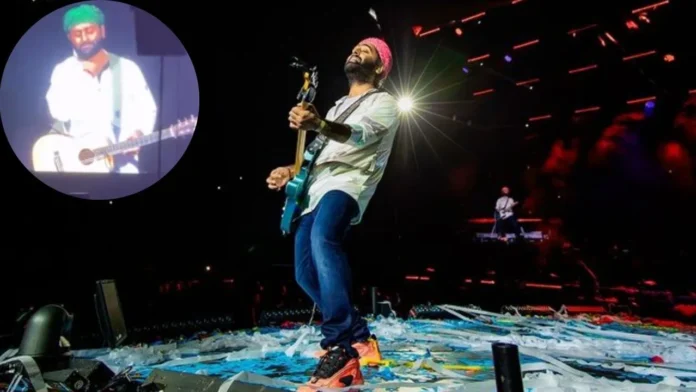 Arijit Singh apologizes to female fan during UK concert, here is why