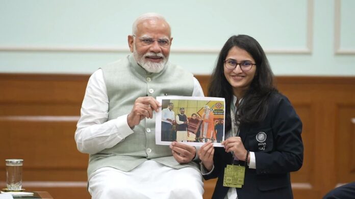 Chess Olympiad gold medalist Vantika recalls being felicitated as 9-year-old by then Gujarat CM Modi