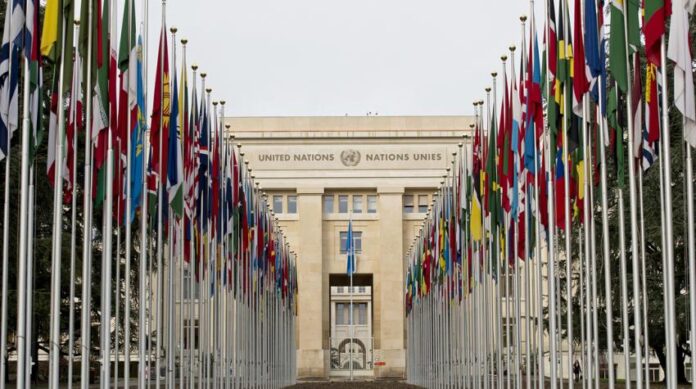 Geneva: Balochistan, Sindh activists protest in front of UN Office against Pak brutalities