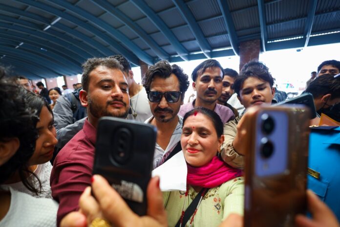 Nawazuddin Siddiqui In Kathmandu For 'Shambhala' Premiere