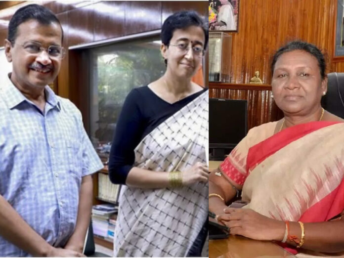 President Murmu Officially Appoints Atishi As Delhi CM; Accepts Kejriwal's Resignation