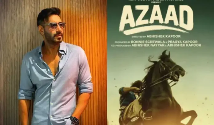 Ajay Devgn unveils title of upcoming film 'Azaad,' debut of Aaman Devgan and Rasha Thadani