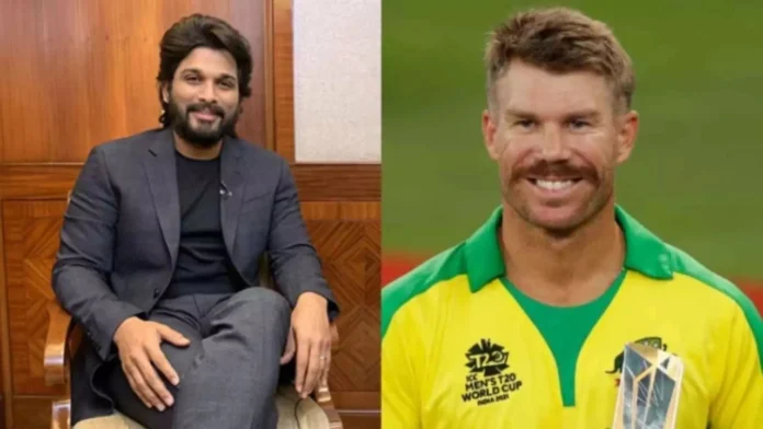 Allu Arjun calls David Warner his 