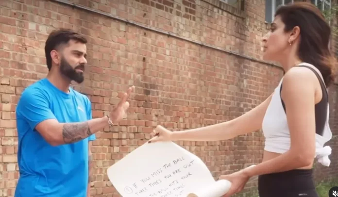 Cuteness alert! Anushka Sharma challenges hubby Virat Kohli to cricket match in funny video