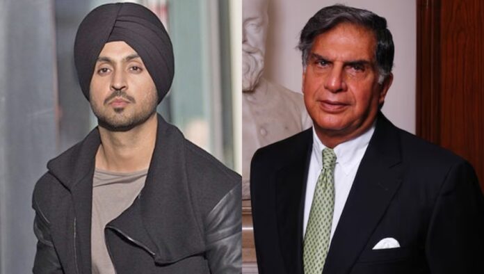 Diljit Dosanjh pays emotional tribute to Ratan Tata during his Germany concert