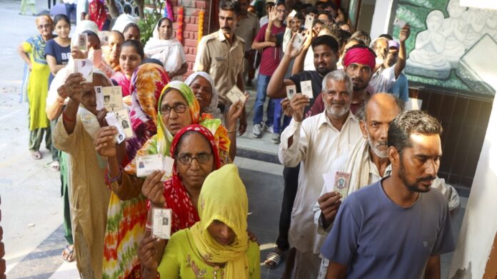 Haryana Records 65.65 pc Voter Turnout, Surpasses LS Polls 2024 Turnout