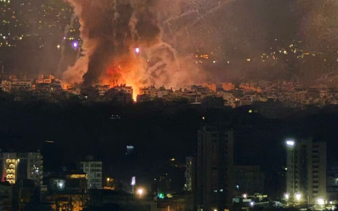 Hezbollah Fires Rockets On Haifa After Israel Pounds Beirut