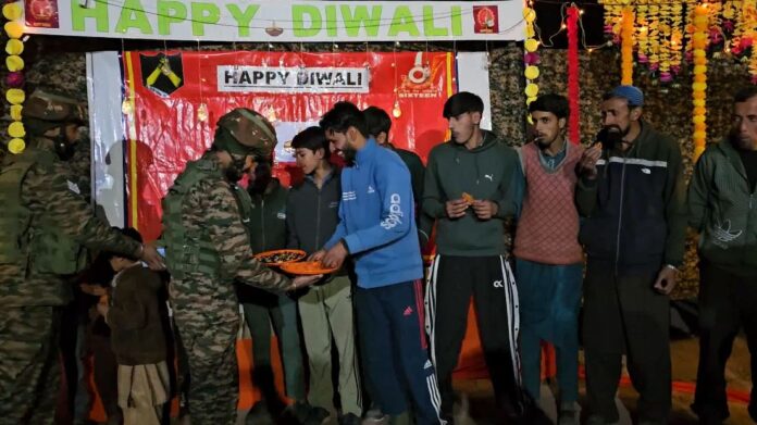 JK: Indian Army Jawans Celebrate Diwali Wth Locals In Uri, Spread Joy Along LoC