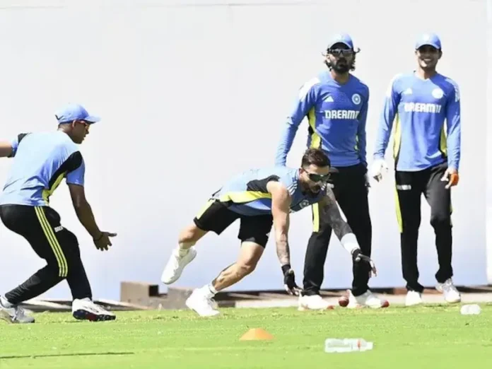 Indian cricket team gears up for first T20I against Bangladesh with fielding drills