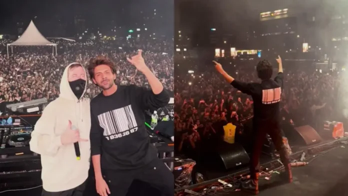 Kartik Aaryan joins Alan Walker on stage at Mumbai show