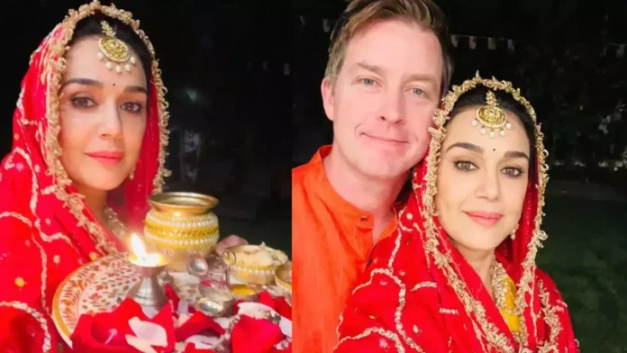 Preity Zinta Shares Throwback Selfie From Karwa Chauth With Hubby Gene Goodenough