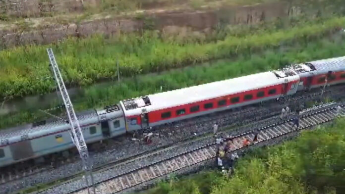 Assam: Restoration Work Underway After 8 Coaches Of Agartala-LTT Express Derails