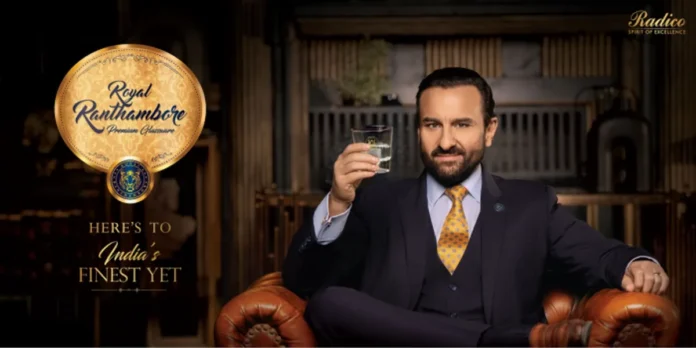 Saif Ali Khan Unleashes Charm In The New Royal Ranthambore Whisky Campaign!