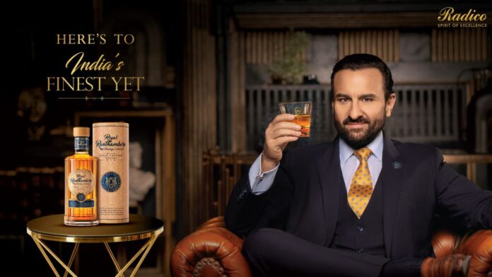 Saif Ali Khan Unleashes Charm In The New Royal Ranthambore Whisky Campaign!