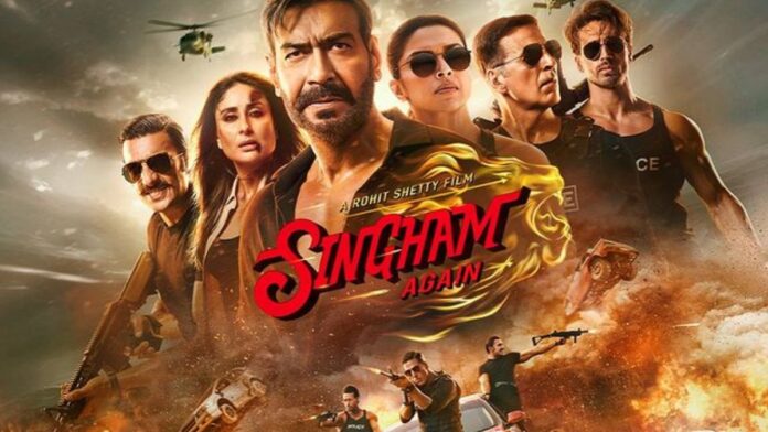 Singham Again: Ajay, Akshay's action packed title track unveiled