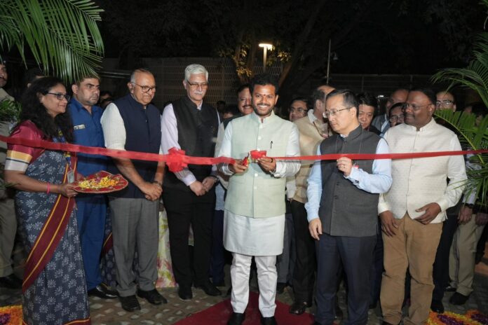 Union Minister Ram Mohan Naidu Inagurates Aviation Park In Delhi