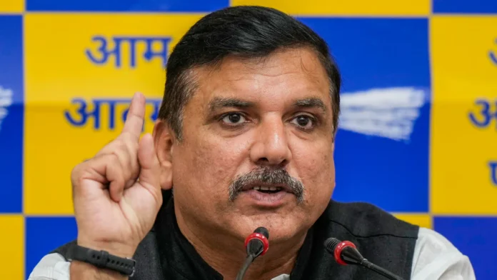 AAP MP Sanjay Singh Raises Alarm Over Rising Crime In Delhi, Files Suspension Of Business Notice