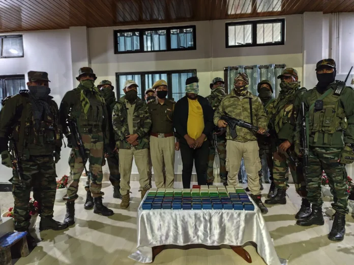 Assam rifles, police seize 578 g of heroin worth Rs 2.31 cr in Manipur